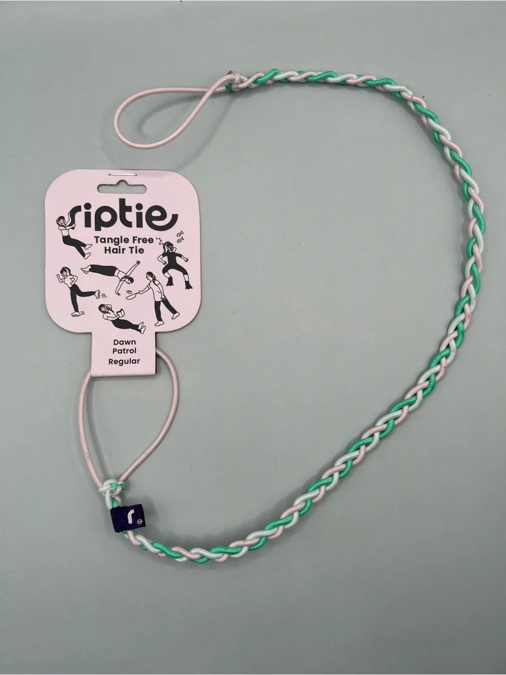 Rip Tie Regular Soft Tangle Free Hair Tie Nylon Elastic Accessory Shark Tank